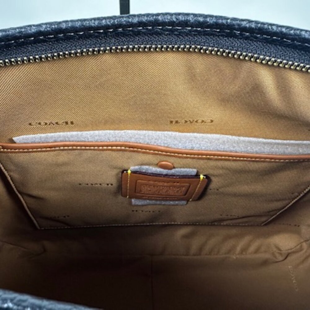 NEW COACH CARY SOFT PEBBLE LEATHER WOMENS BAG BLACK
**Sold on another platform** - Picture 10 of 16